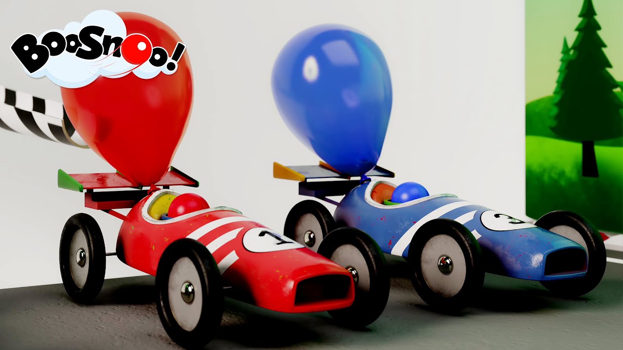BooSnoo Vehicles Mashup 🚙 | Calming Sensory Videos for Kids