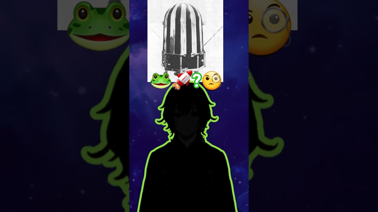 SAPOS NO ESPA&Ccedil;O? 🐸🚀 #shorts #vtuber #curiosidades #viral