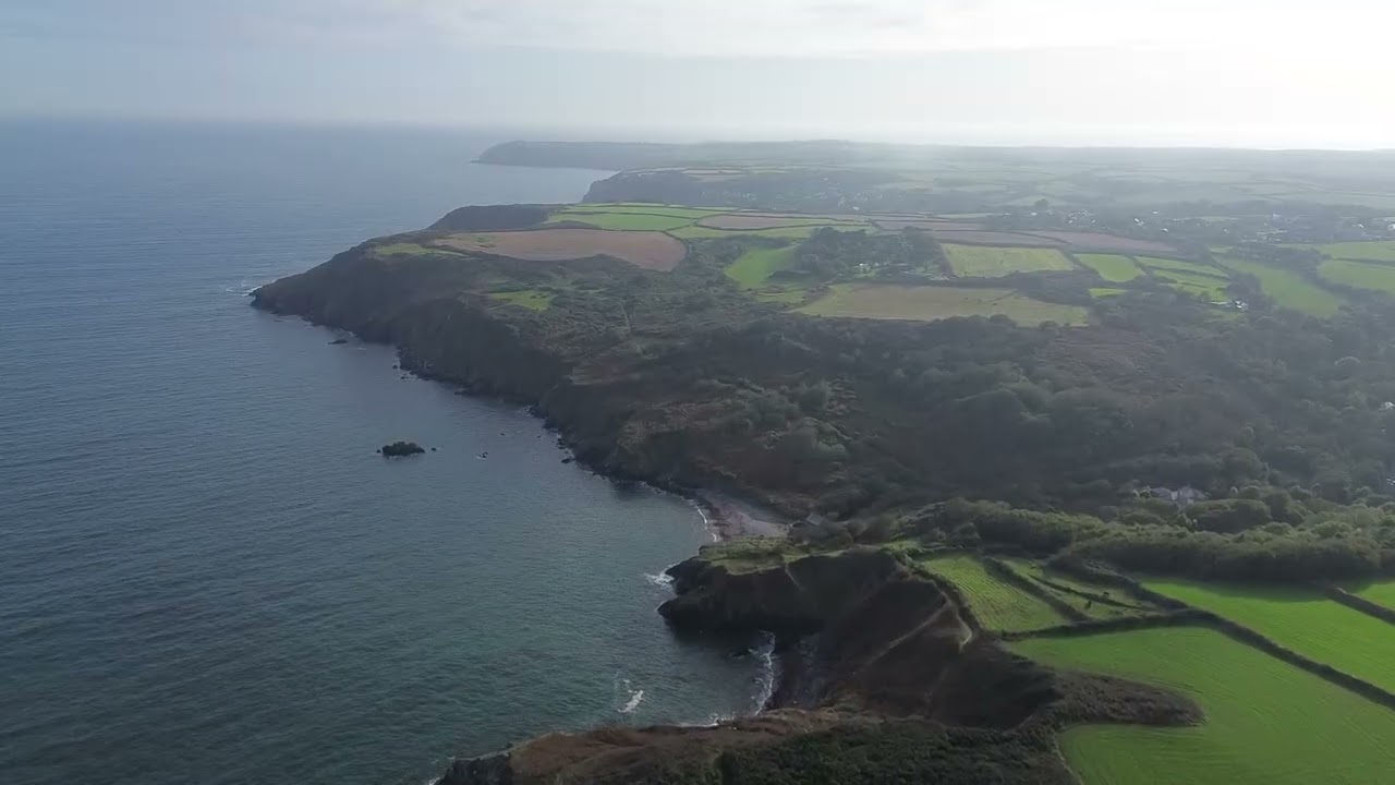 Sea acres holiday park Cornwall DJI mini 3 2025