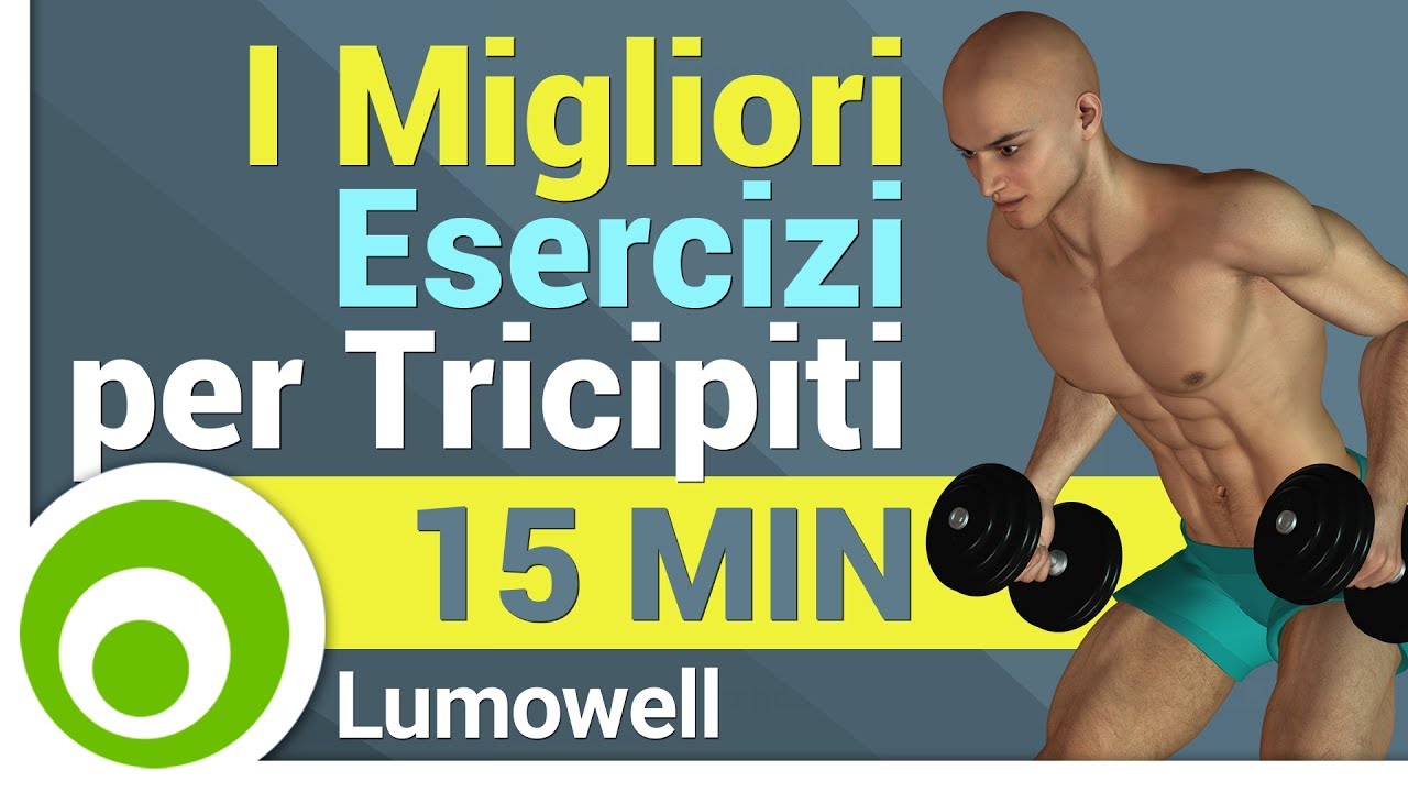 I Migliori Esercizi per Tricipiti