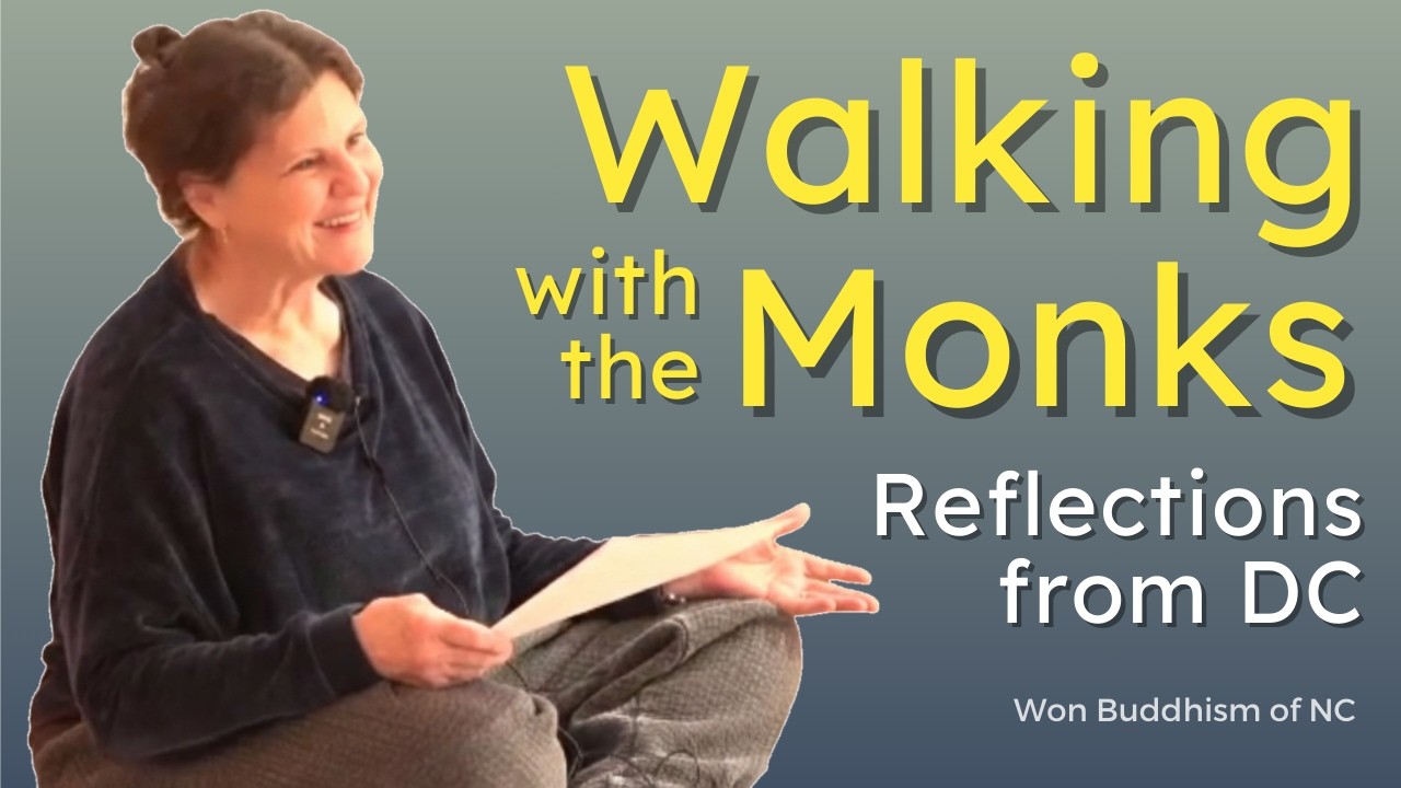 Walking in Step with the Monks - Reflections from DC