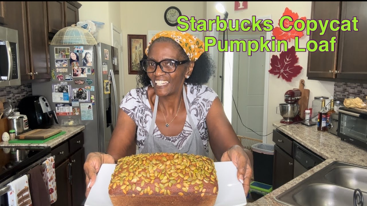 Homemade Starbucks Copycat Pumpkin Loaf | Moist & Spiced |cookingsemi-homemadewithjoyce