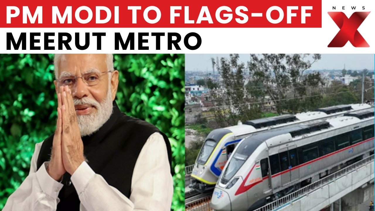 PM Modi to Inaugurate ₹12,930 Crore Projects, Flag-Off Meerut Metro & Namo Bharat