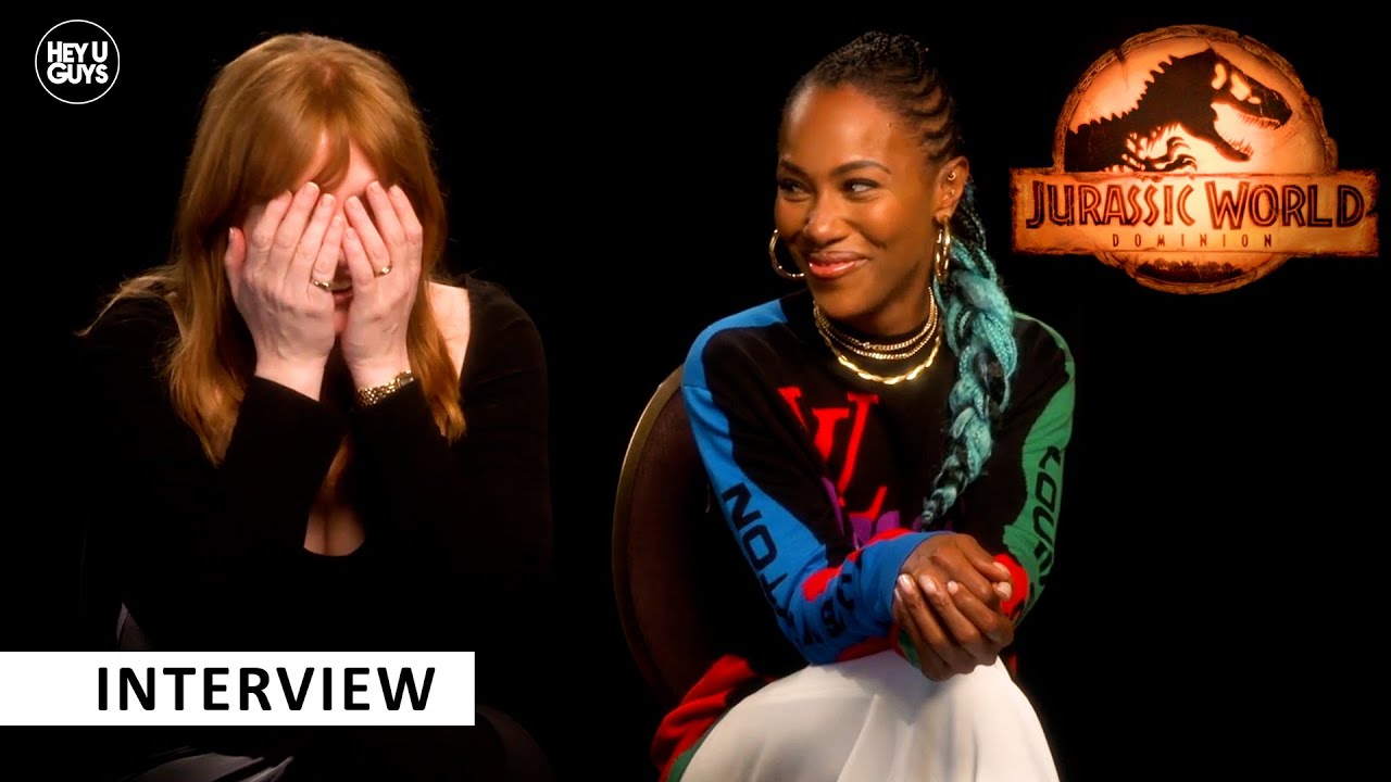 Jurassic World Dominion - Bryce Dallas Howard & Dewanda Wise on dinosaurs and the legacy cast