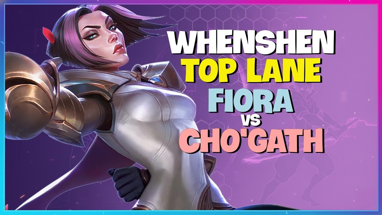 WhenShen Fiora: This Dude is DEVASTATING the Super Server and CRUSHING ChoGath