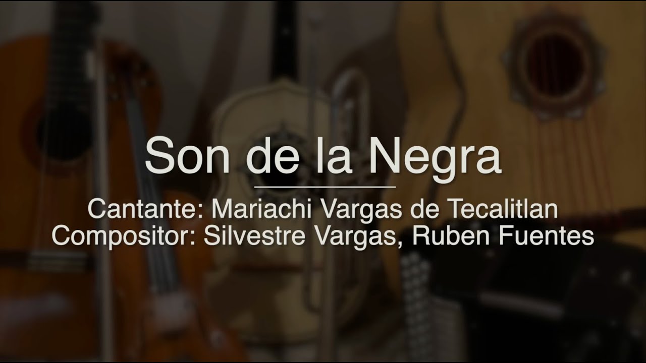 Son de la Negra - Puro Mariachi Karaoke - Son de la Negra