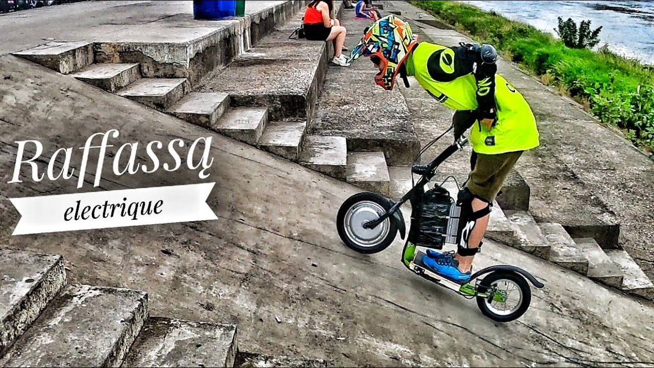 Raffassą Electrique - eScooter with EUC Motor - 3 000W front wheel drive build!!!