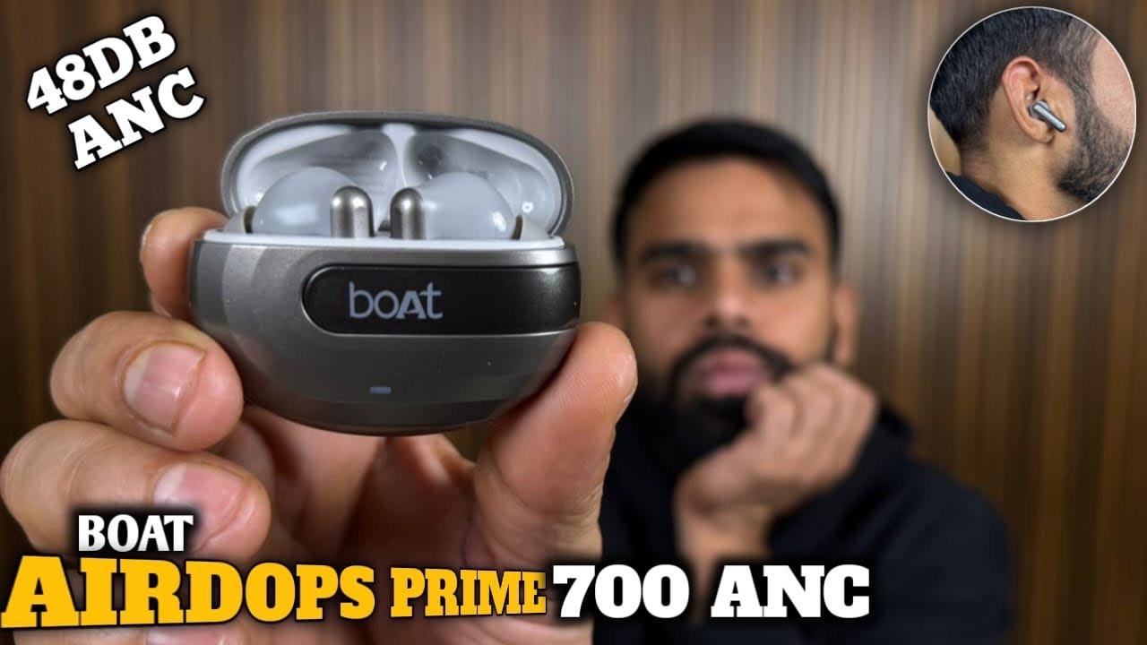 Best ANC TWS under 2000*Boat Airdopes prime 700 ANC detail Review⚡️48 db Hybrid ANC