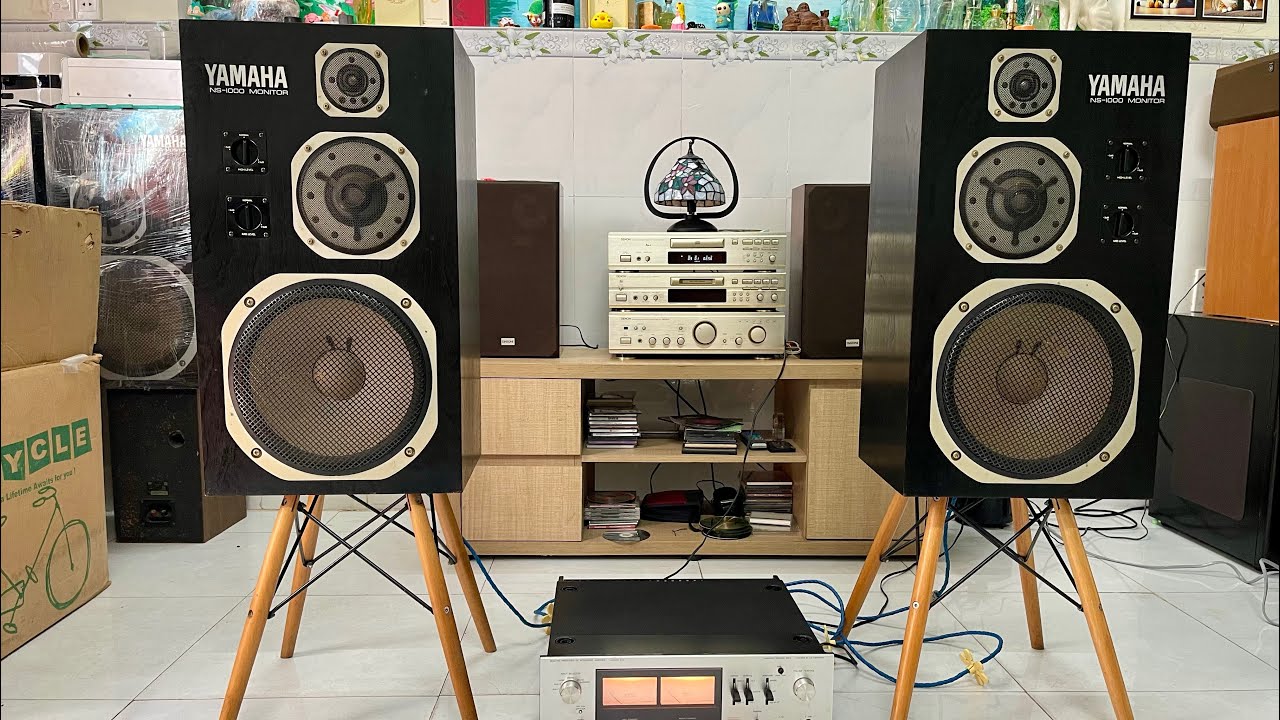 Đôi loa YAMAHA NS1000 MONITOR nguyên bản 100% từ Nhật về . 12tr800k sđt em : 0915934119 Zalo ạ
