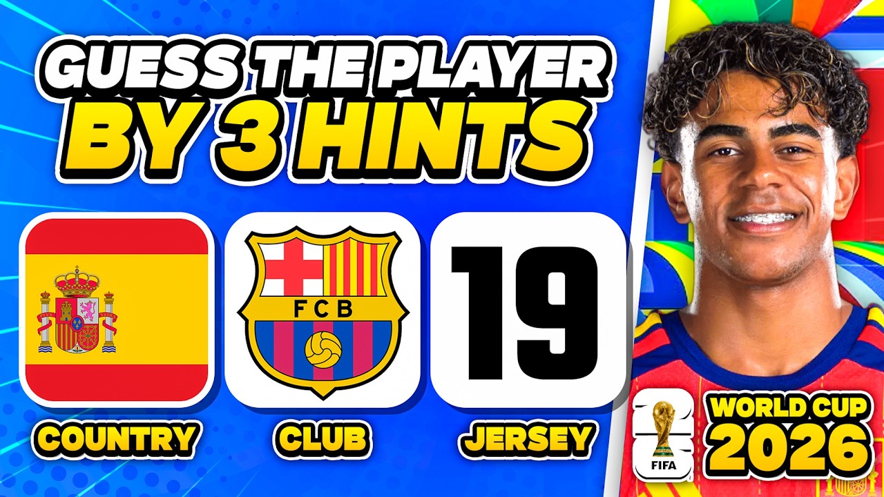 Guess the Player by Nationality, Club, and Number &ndash; FIFA World Cup Edition | Quiz Football 2026