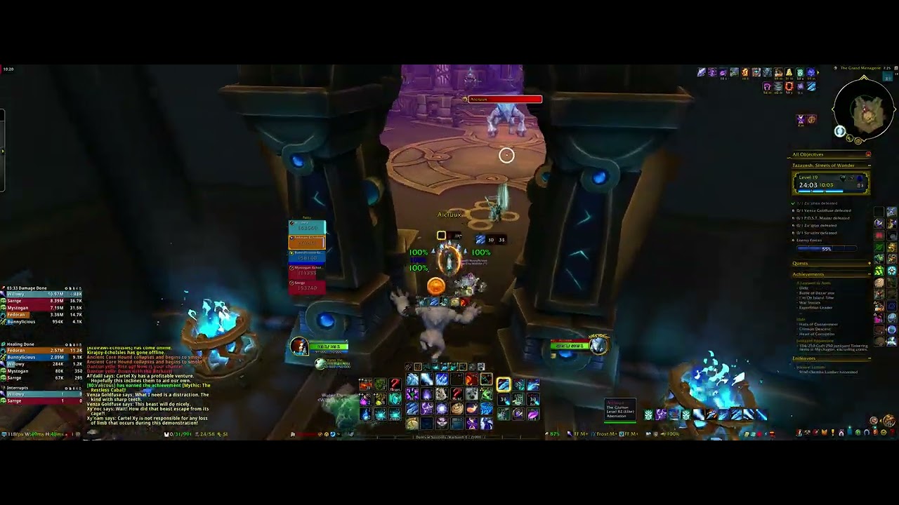 Midnight Pre-Patch: Tazavesh Streets 19 Frost Mage 2026 02 02