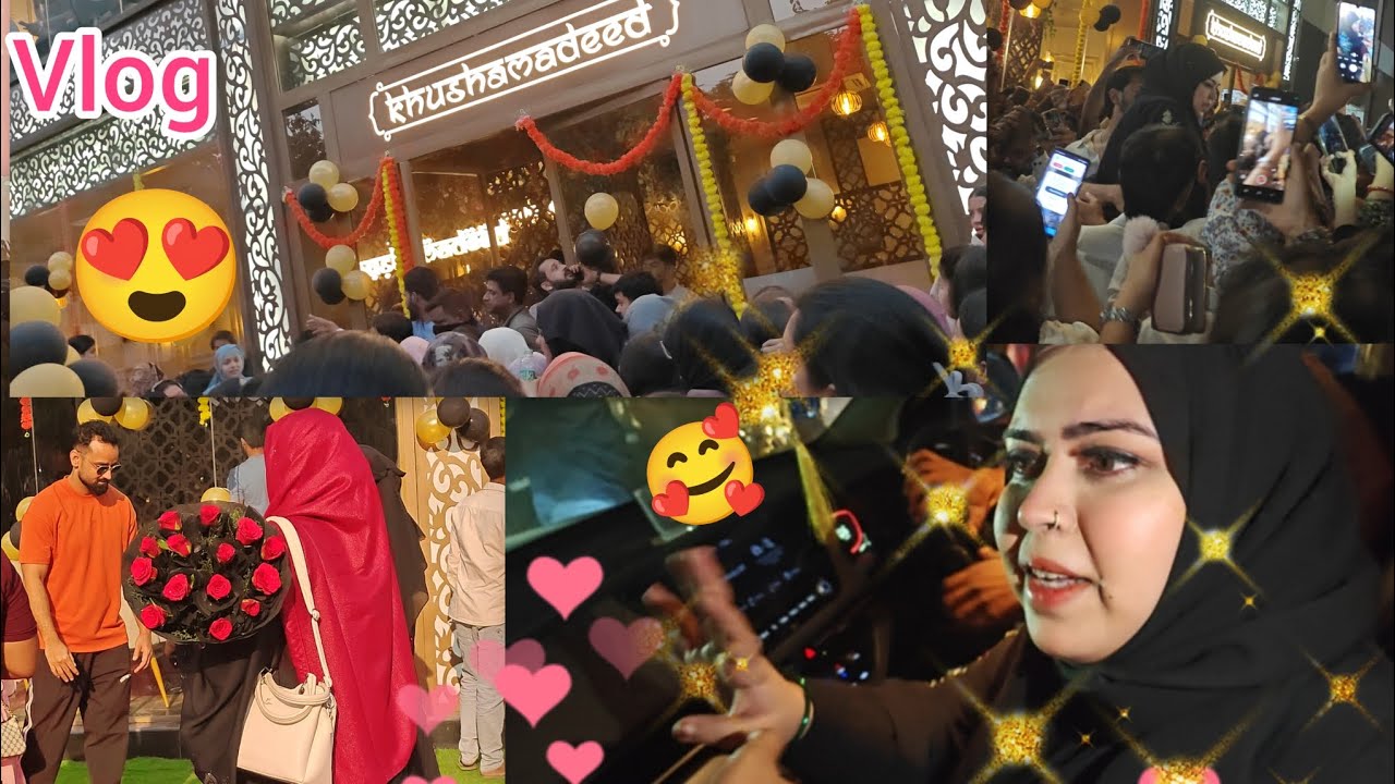 Grand Opening of Khushamadeed Delhi ❤️💫 | Met My Idol 