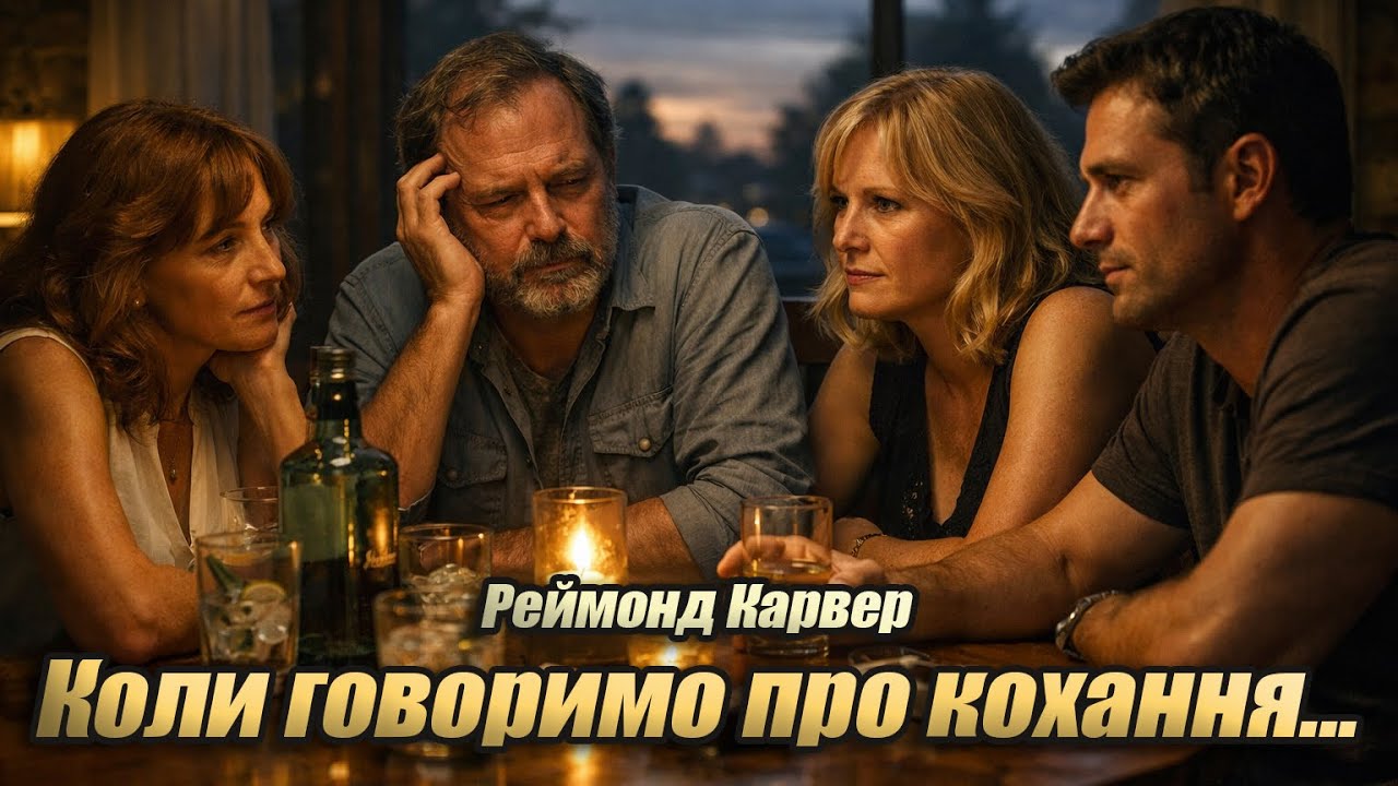 ПРО ЩО МИ ГОВОРИМО, КОЛИ ГОВОРИМО ПРО КОХАННЯ - РЕЙМОНД КАРВЕР | Читає Ярослав Макєєв