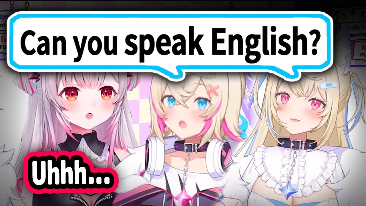 FuwaMoco Made Patra Speak English In Front Of Everyone And It Sounds Too Cute【Hololive】