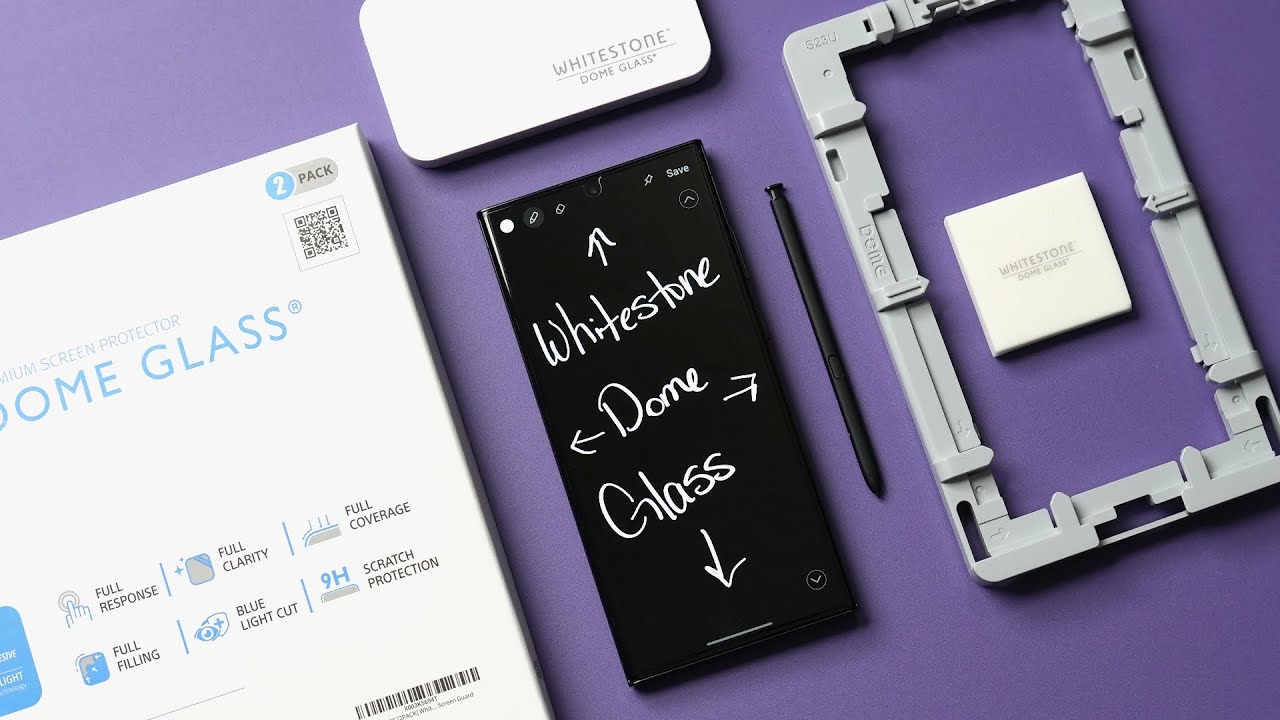 ИДЕАЛЬНОЕ руководство по установке закаленного стекла Whitestone Dome для Samsung Galaxy S23 Ultra!