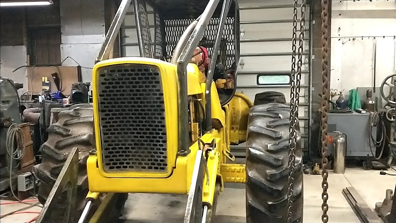 John Deere Log Skidder Center Pin Repair