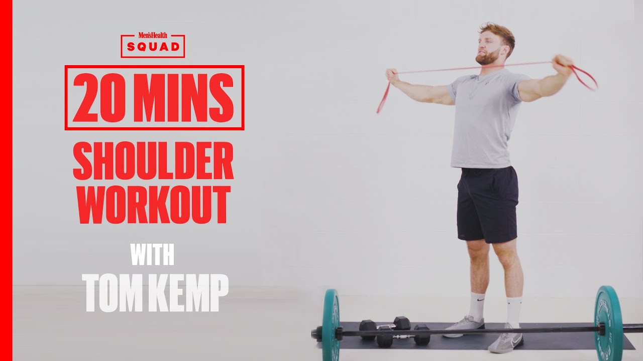 Ultimate 20-Min Workout for Bigger Shoulders | Men's Health UK