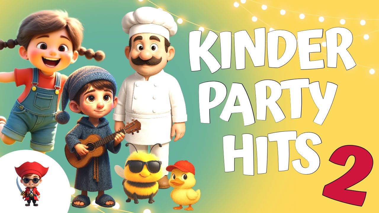 Kinder Party Hits 2 - Die beste Kinder Disco Musik zum Tanzen | Tonpiraten
