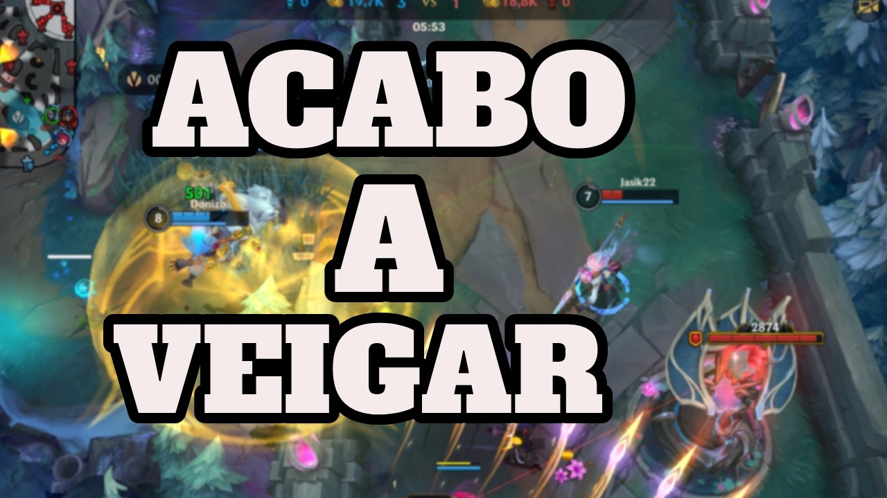 ¡DEJO A VEIGAR EN 0 CON EKKO!   WILD RIFT