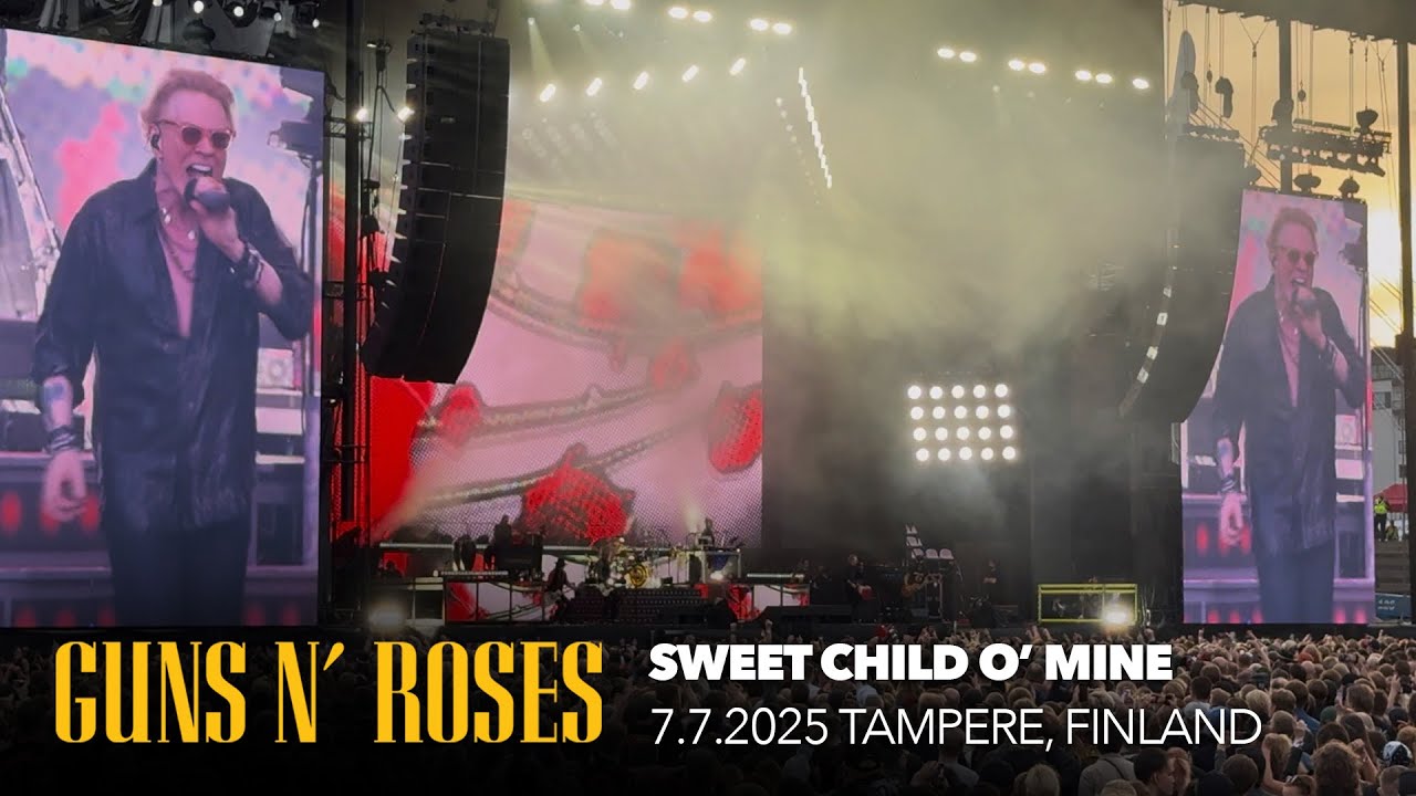 Guns N’ Roses - Sweet Child O’ Mine, Tampere 2025