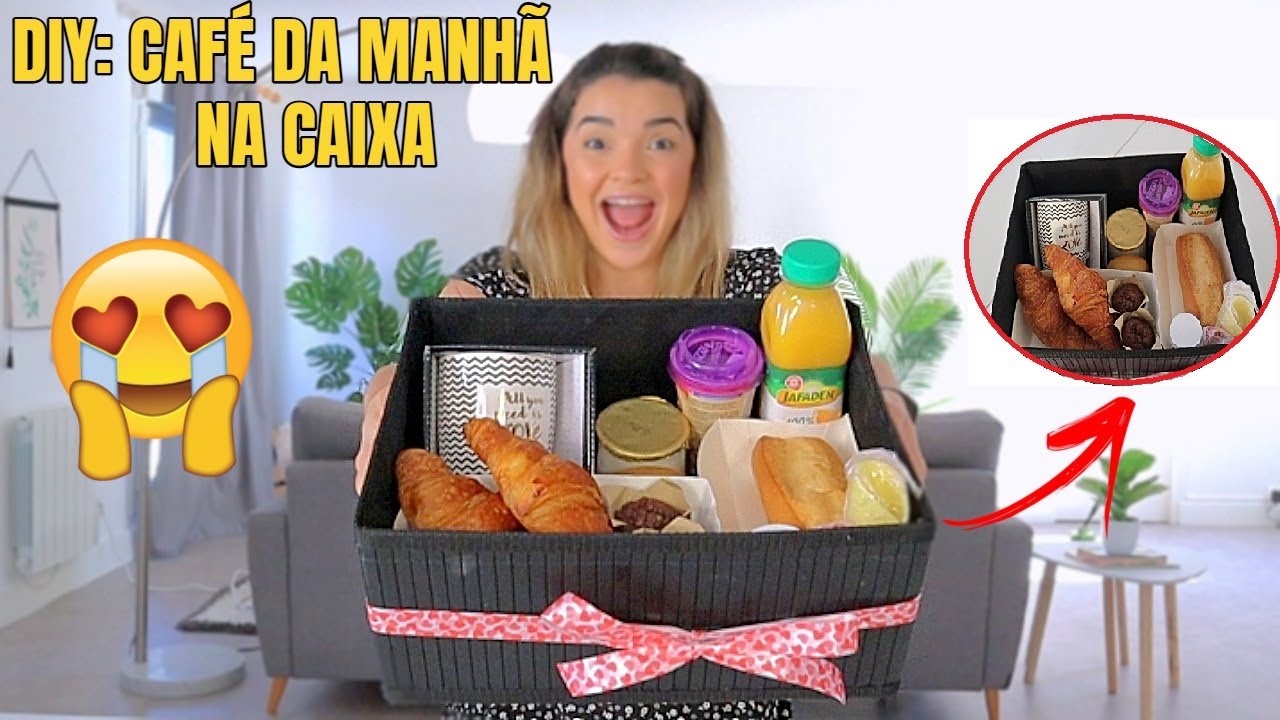 DIY: CAFÉ DA MANHÃ NA CAIXA (DIA DOS NAMORADOS) ♥ - Bruna Paula