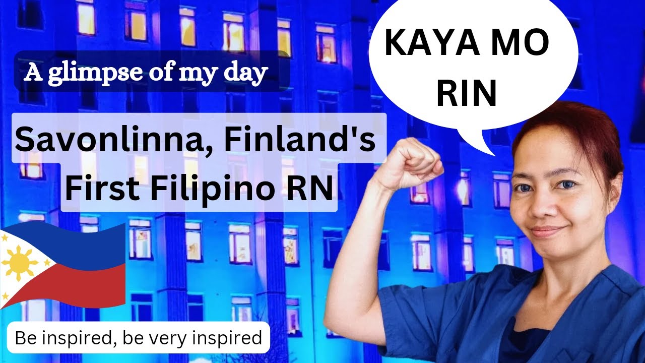 Conquering Finnish In The Hospital:Workday Of The First #filipino Registered Nurse in Savonlinna FI