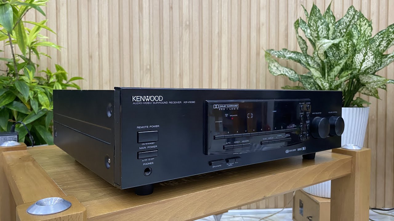(Đã bán)Amply Kenwood KR-V5090 điện áp 230V, size 44 cm.FM full. giá 850K ☎️08.3456.3852
