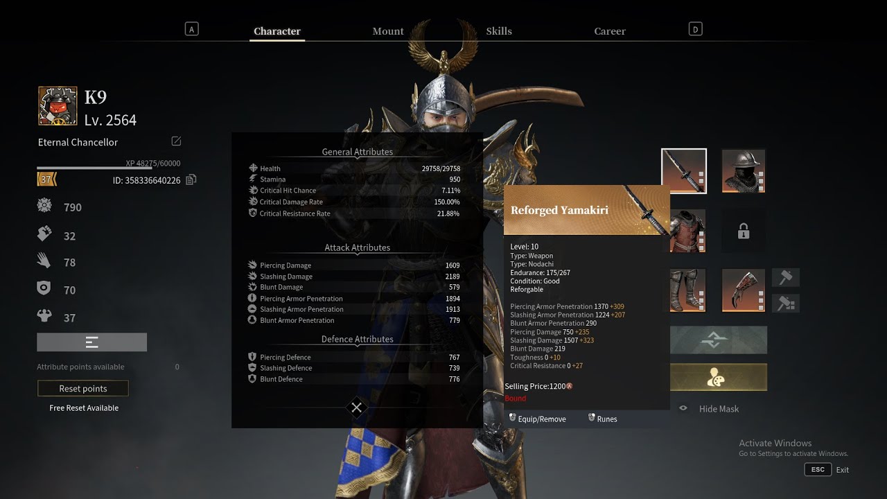 Conqueror's Blade - Highlight - Nodachi C 2023