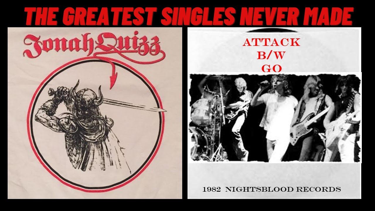 JONAH QUIZZ (Swed) 'Attack' b/w 'Go'. FWOSHM w/Johan Langquist (CANDLEMASS). LET'S HEAR METAL VOL. 5