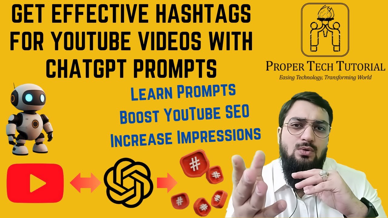 Get Effective Hashtags with ChatGPT Prompts | Boost SEO | @ProperTechTutorial | Arslan Tech
