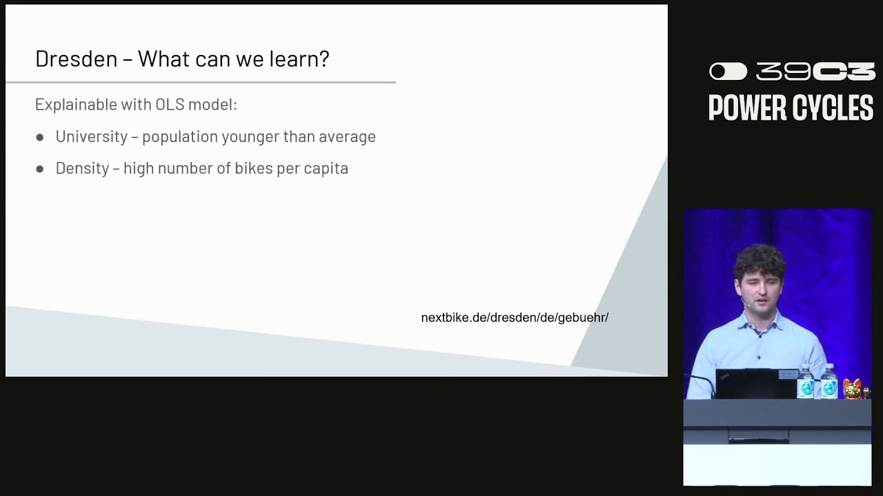 39C3 - What Makes Bike-Sharing Work? Insights from 43 Million Kilometers of European Cycling Data