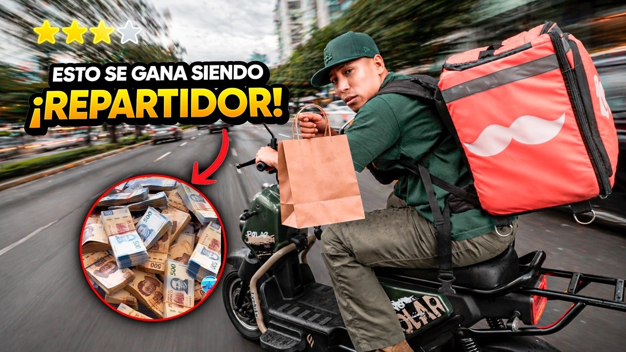¿Quién se lleva el DINERO? Repartidor POBRE VS repartidor FRESA”