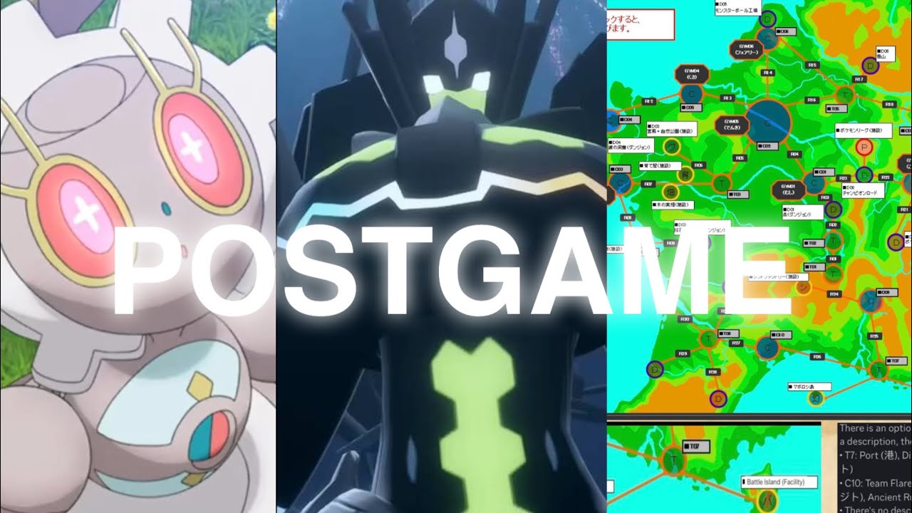 What If Pokémon XY Had An ACTUAL POSTGAME