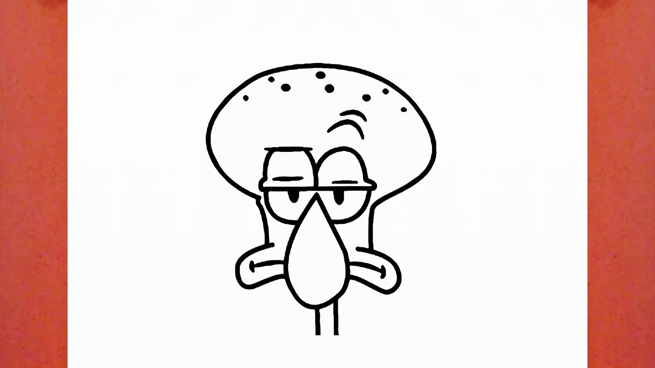 COMMENT DESSINER CARLO TENTACULE DE BOB L'ÉPONGE