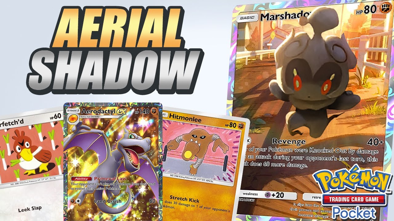 7 WIN STREAK with AERODACTYL & MARSHADOW ! This Deck is INSANELY Strong - Pokemon TCG Pocket