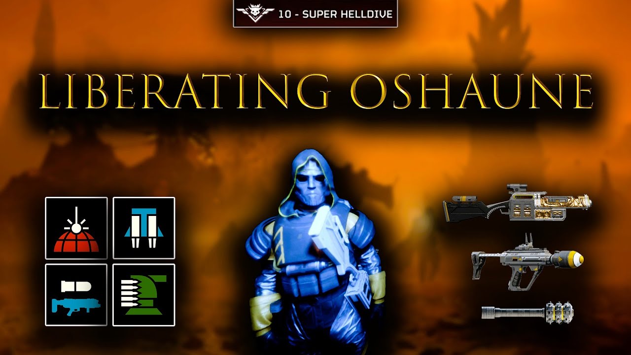 Helldivers 2 | Liberating Oshaune with Randoms | Max Difficulty