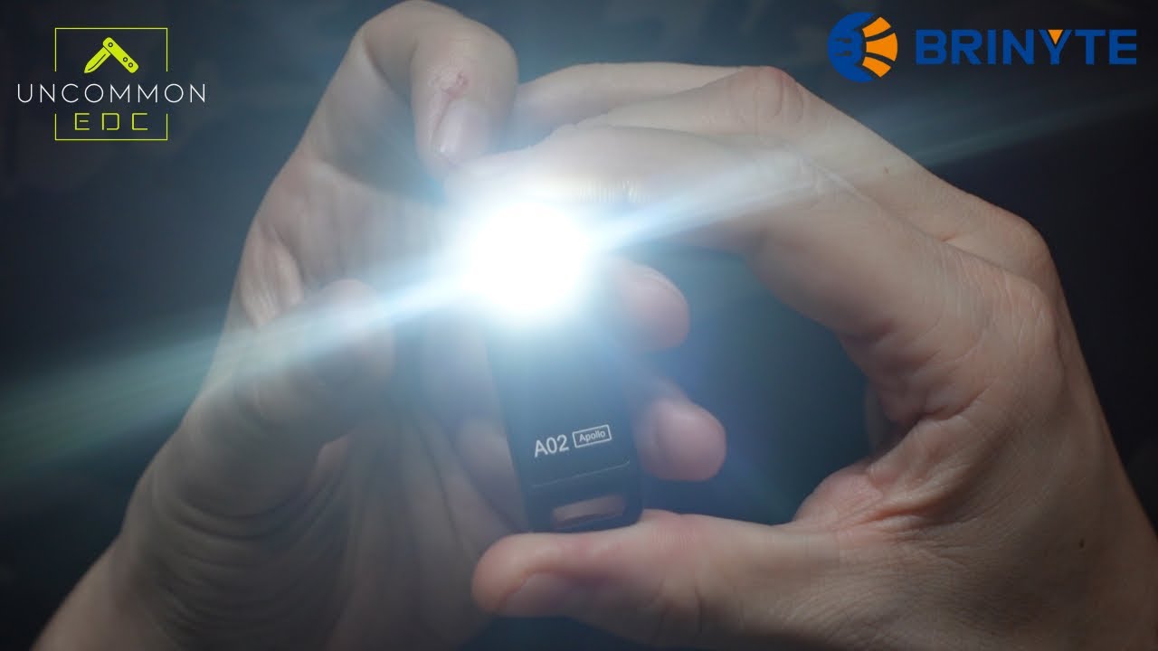 Brinyte A02 Apollo Mini Keychain Flashlight | 125 Lumens