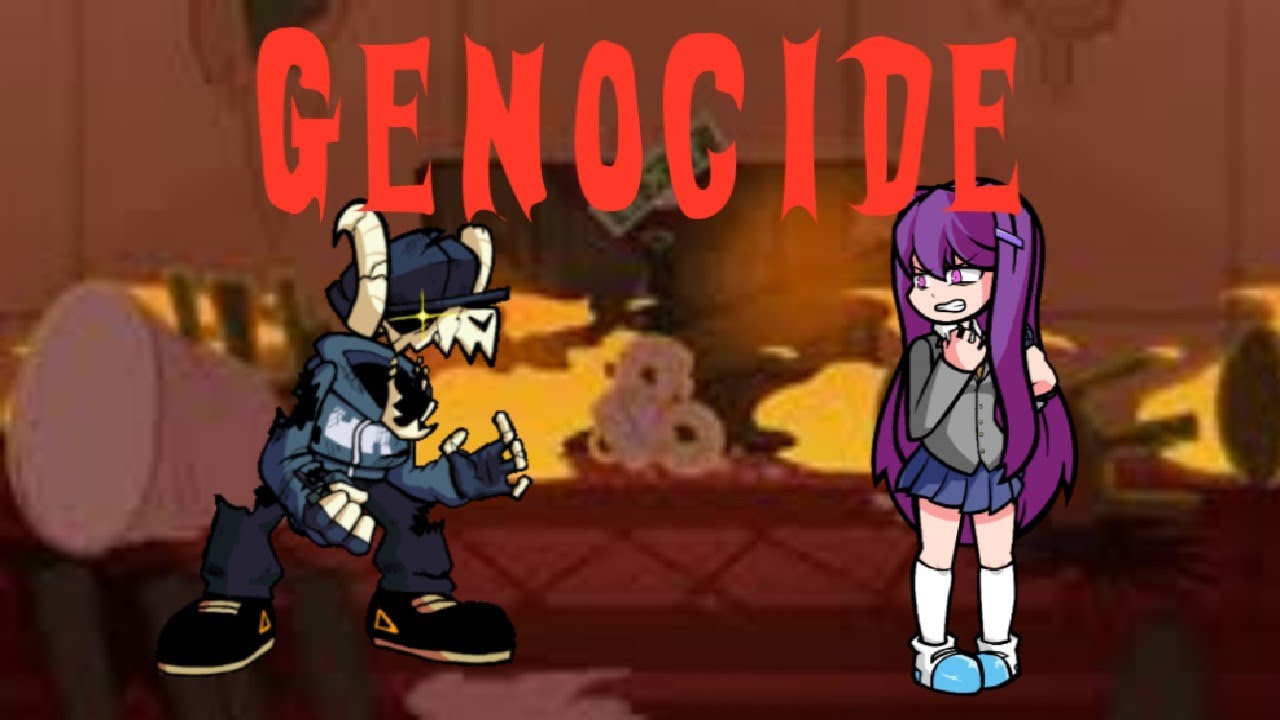FNF Genocide but Yuri sings it (revised version)