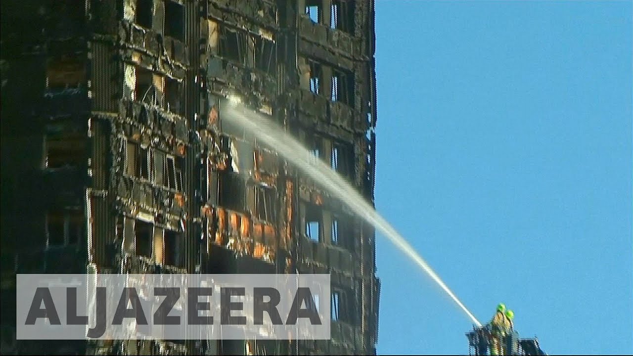 Locals demand answers about London's Grenfell fire