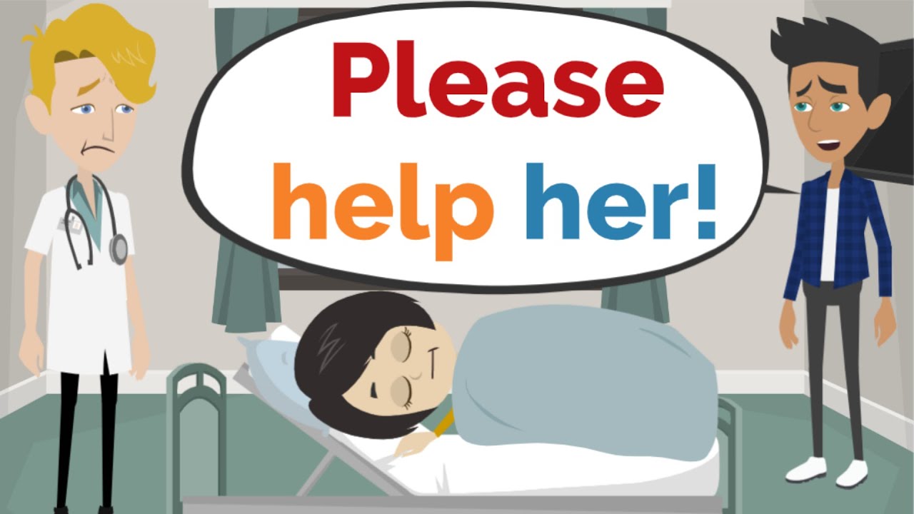 In the Hospital | Conversation in English | Speaking and Listening Practice