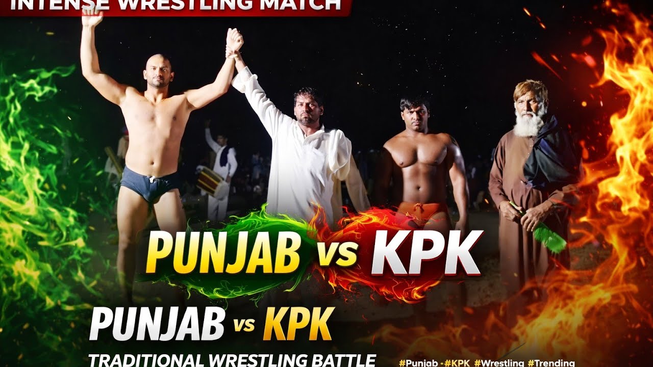 Amjad Pehlwan vs Ayub Pehlwan | Punjab vs KPK Traditional Wrestling Match 2026