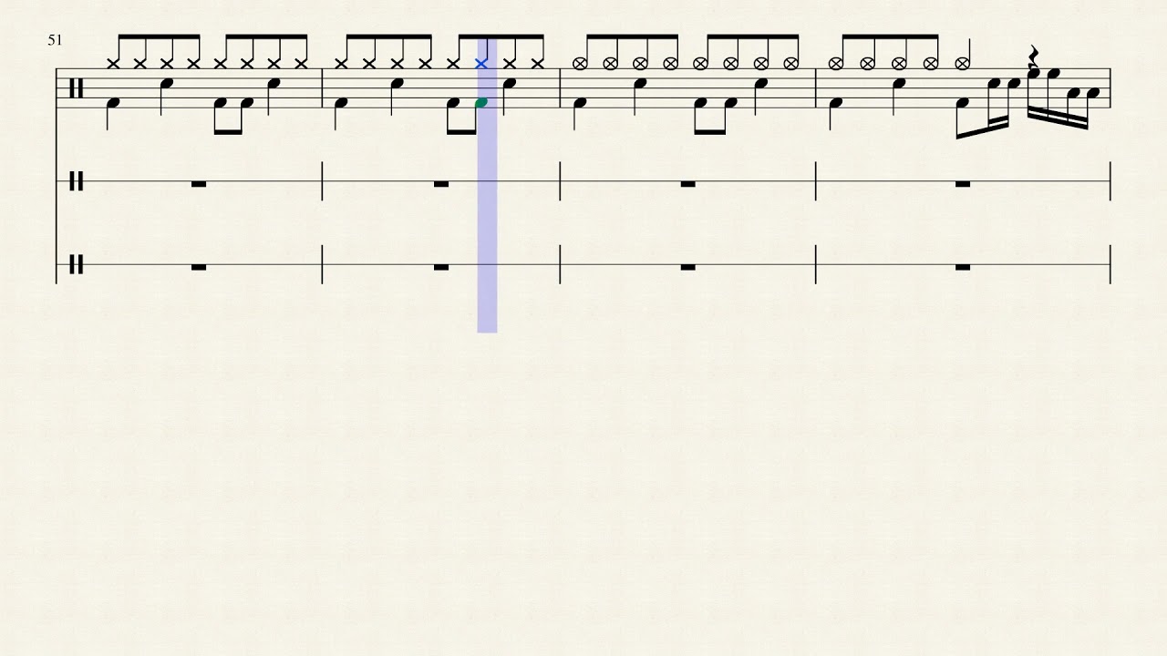 Neon Trees - Animal (Drum Sheet Music)