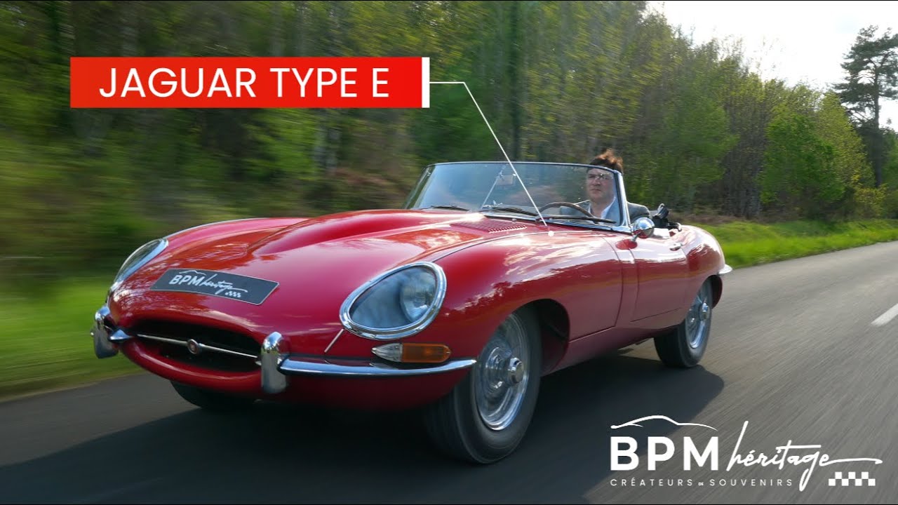 Présentation Jaguar Type E par BPM Héritage.