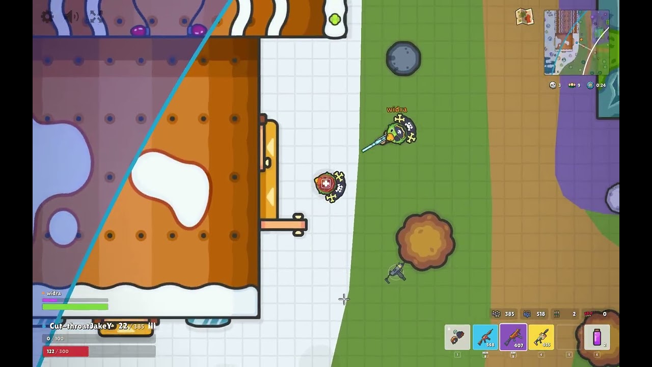 Cut-throat Jake plays Zombs Royale: In which Widra keeps his head and finishes on full health ⚕️⚕️⚕️