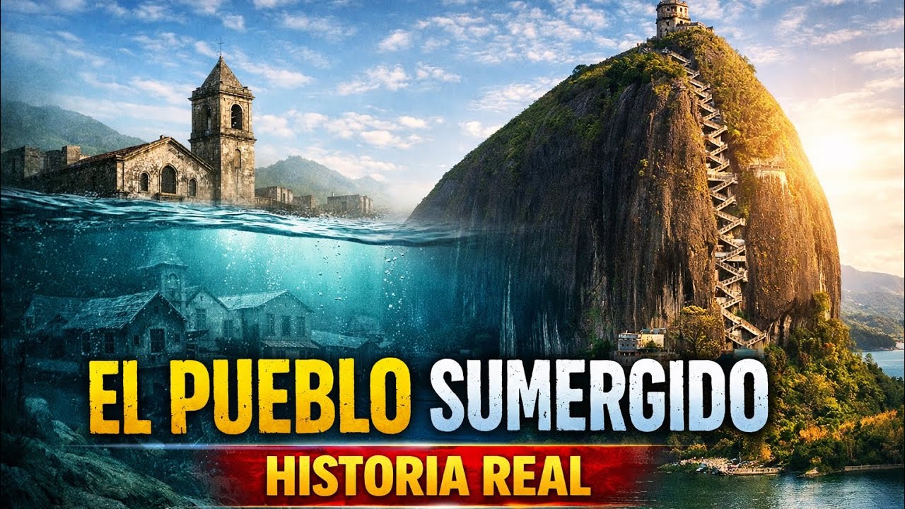 Guatape y Piedra del Peñol: Origen y Transformación⛰️