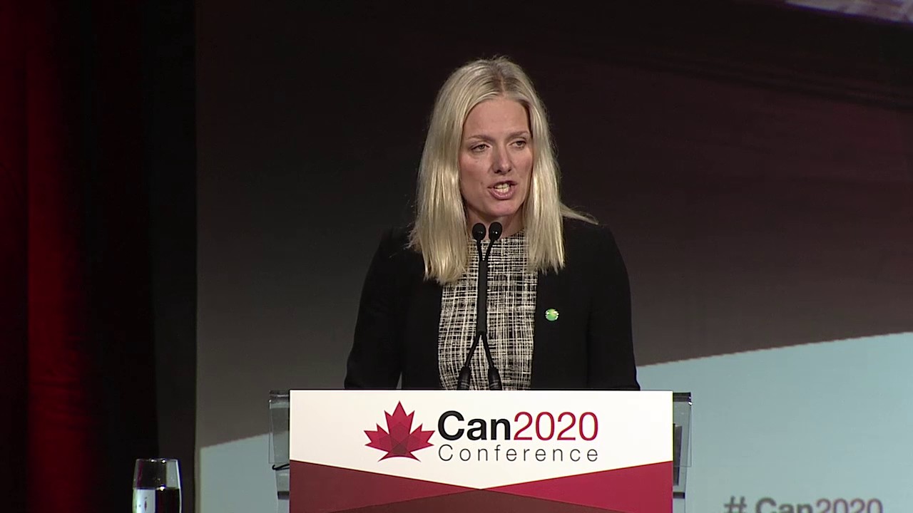#Can2020 Conference: Hon. Catherine McKenna