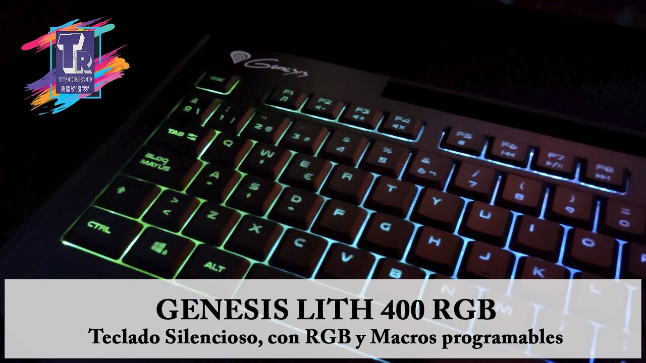 Review Genesis Lith 400 RGB Teclado Silencioso