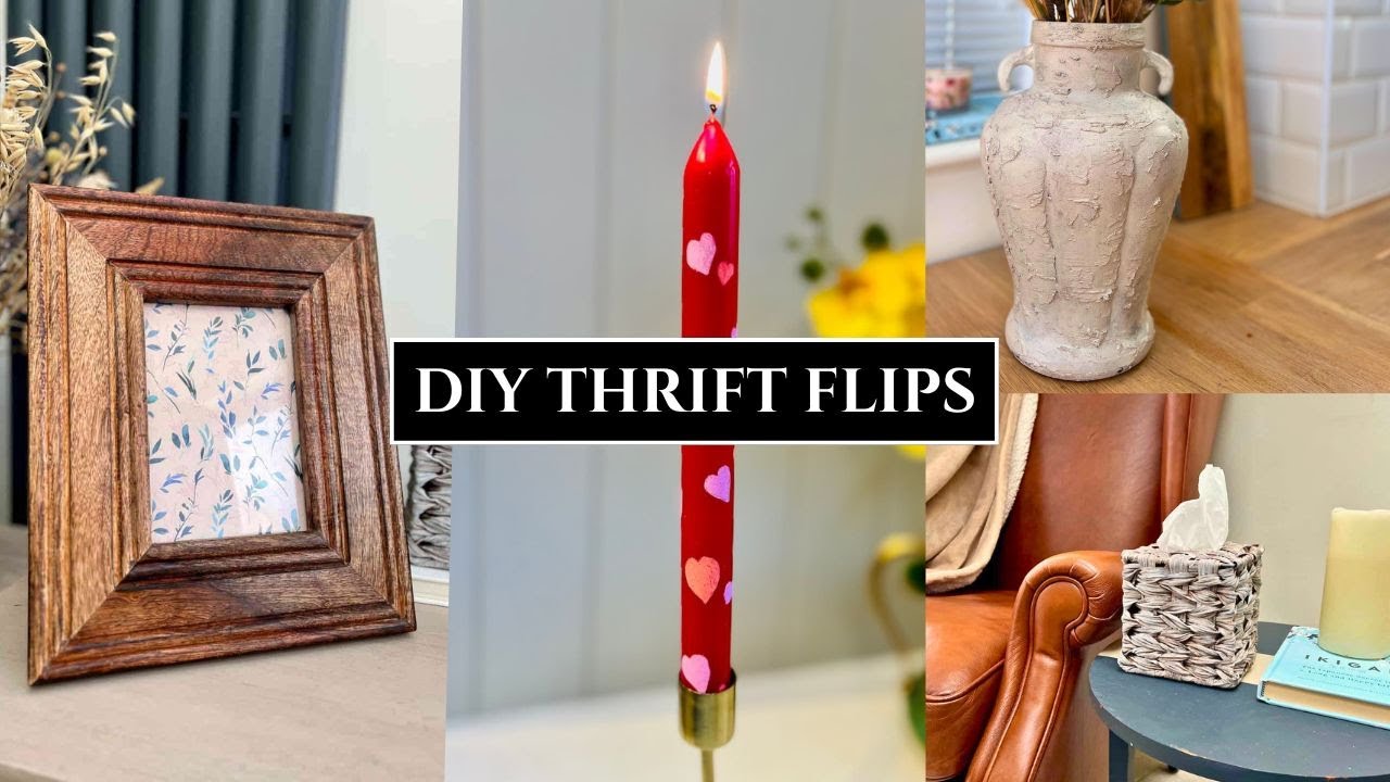 DIY Thrift Flip High-End Decor on a Budget