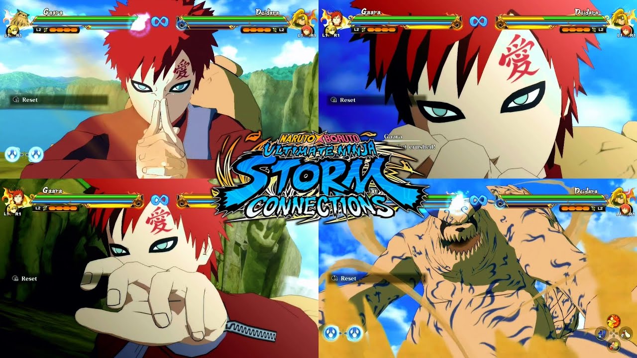 Naruto Storm Connections - Gaara Complete Moveset