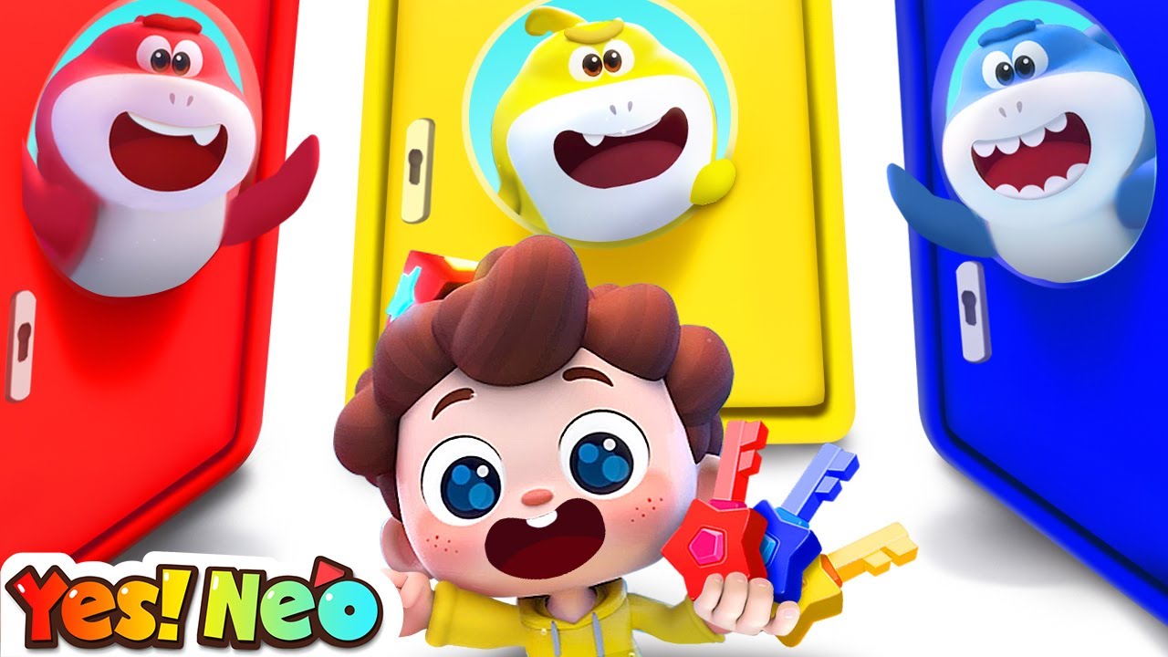 Baby Shark Escape Room | Learn Colors with Baby Shark | Nursery Rhymes & Kids Songs | Yes! Neo
